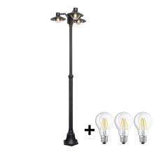 Brilagi - Светодиодная уличная лампа VEERLE 3xE27/10W/230V IP44