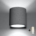 Brilagi -  Светодиодный настенный светильник FRIDA 1xG9/3,5W/230V бетон