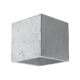 Brilagi -  Светодиодный настенный точечный светильник MURO 1xG9/3,5W/230V бетон