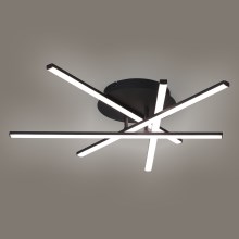 Brilagi - Светодиодный потолочный светильник STRIPES LED/40W/230V черный