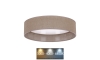 Brilagi - Светодиодный потолочный светильник VELVET LED/12W/230V диаметр 30 см 3000K/4000K/6400K коричневый