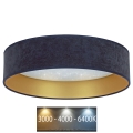 Brilagi - Светодиодный потолочный светильник VELVET STAR LED/36W/230V диаметр 55 см 3000K/4000K/6400K синий/золотой