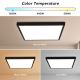 Brilagi - Светодиодный потолочный светильник для ванной комнаты FRAME LED/50W/230V 3000/4000/6000K IP44 черный