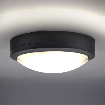 Brilagi - Светодиодный уличный потолочный светильник LED/20W/230V диаметр 23 см IP54 антрацит