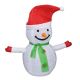 Brilagi - Светодиодное рождественское уличное украшение 40xLED/3xAA IP44 снеговик