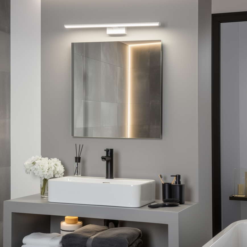 Brilagi - LED-підсвітка дзеркала для ванної 3-в-1 VESTRA LED/12 Вт/230 В 60 см IP44 біла