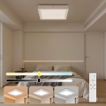 Brilagi - Світильник для ванної кімнати з LED-діммером FRAME SMART LED/24W/230V 30x30 см 3000-6000K IP44 білий + дистанційне керування
