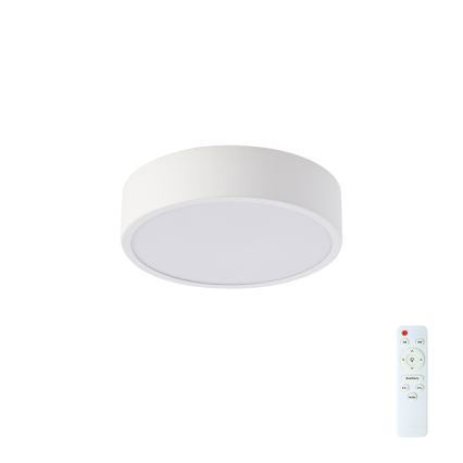 Brilagi - LED стельовий світильник з регульованою яскравістю POOL LED/18W/230V 3000-6000K 20 см білий + дистанційне керування