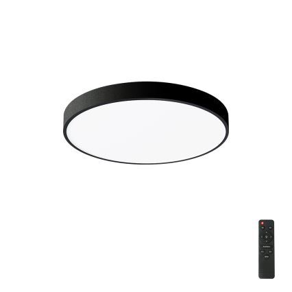 Brilagi - Потолковий світильник з регулюванням яскравості POOL LED/60W/230V 3000-6000K, діаметр 60 см, чорний + дистанційний пульт