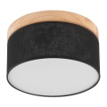 Brilagi - Світильник стельовий LED BELLADONNA 1xE27/15W/230V діам. 30 см чорний/сосна