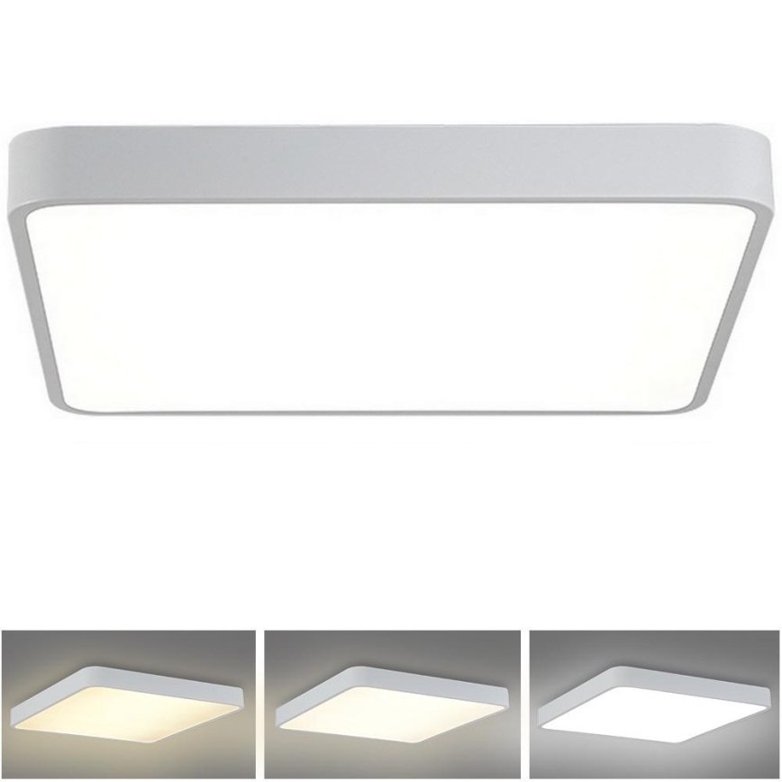 Brilagi - Світильник стельовий LED POOL SQUARE LED/48W/230V 3000/4500/6000K 50x50 см білий