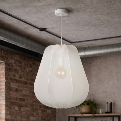 Brilagi - світлодіодна люстра на тросі ARVEN 1xE27/8W/230V діам. 37 см біла