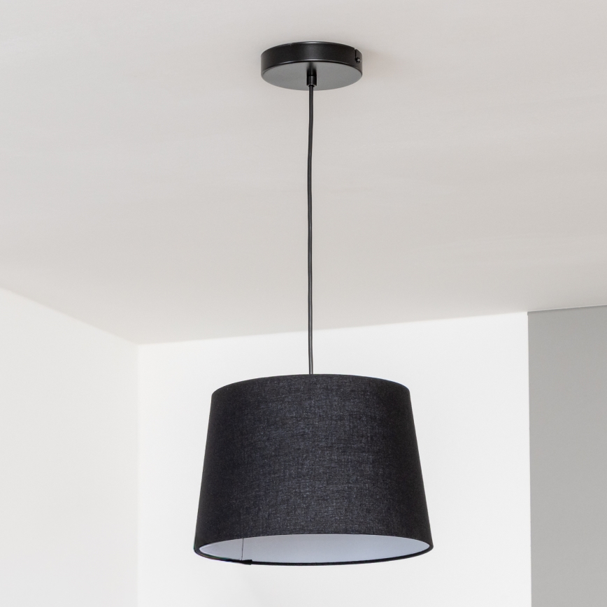 Brilagi - світлодіодна люстра на тросі CERIA 1xE27/40W/230V, діаметр 30 см, чорна