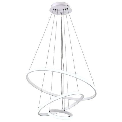 Brilagi - LED люстра з регульованою яскравістю на тросі CIRCLE LED/90 Вт/230 В 3000–6500 К діам. 60 см + з пультом дистанційного керування