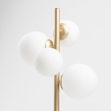 Brilagi - Світлодіодна настільна лампа MILLA 4xG9/3W/230V золотий/білий