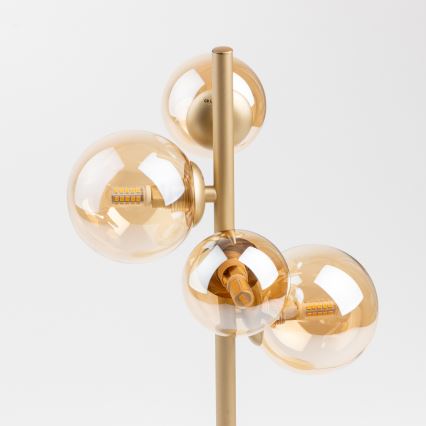 Brilagi - Світлодіодна настільна лампа MILLA 4xG9/3W/230V золотий