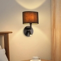 Brilagi - Світлодіодна настінна лампа DAYA 1xE14/40W/230V + LED/3W чорний
