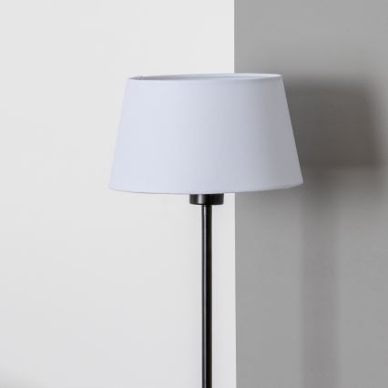 Brilagi - світлодіодна підлогова лампа CERIA 1xE27/40W/230V діаметр 25 см біла/чорна