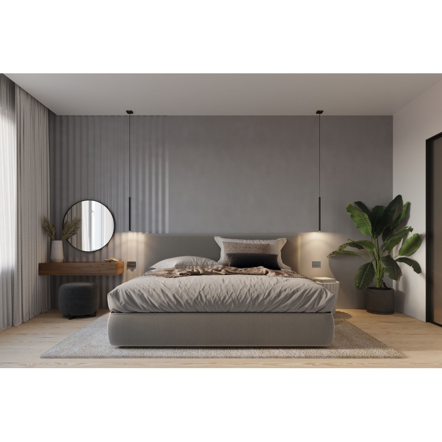 Brilagi -  Світлодіодна підвісна люстра DRIFA 1xG9/4W/230V чорний