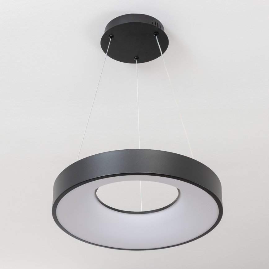 Brilagi - LED люстра з регульованою яскравістю на тросі FALCON II LED/67W/230V 3000-6500K діаметр 40 см чорна + пульт дистанційного керування