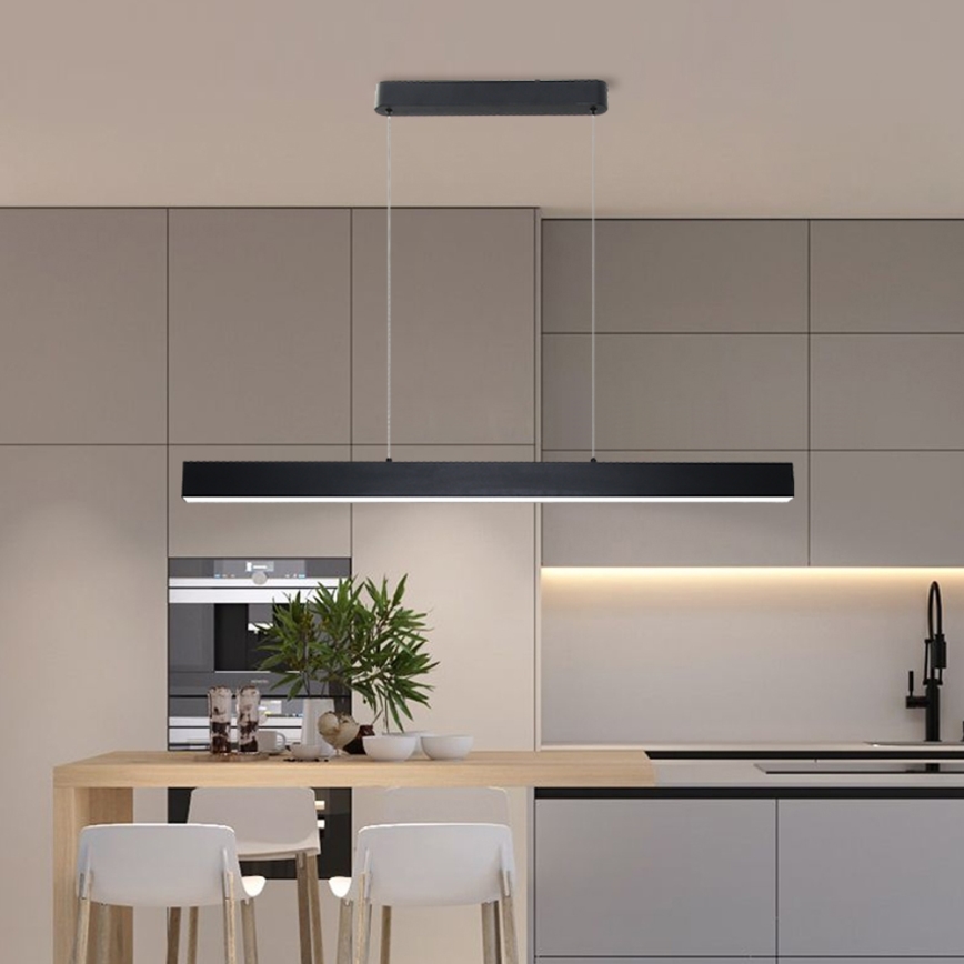 Brilagi - Світлодіодна підвісна люстра SLEEKLINE LED/40W/230V 3000/4500/6000K чорний