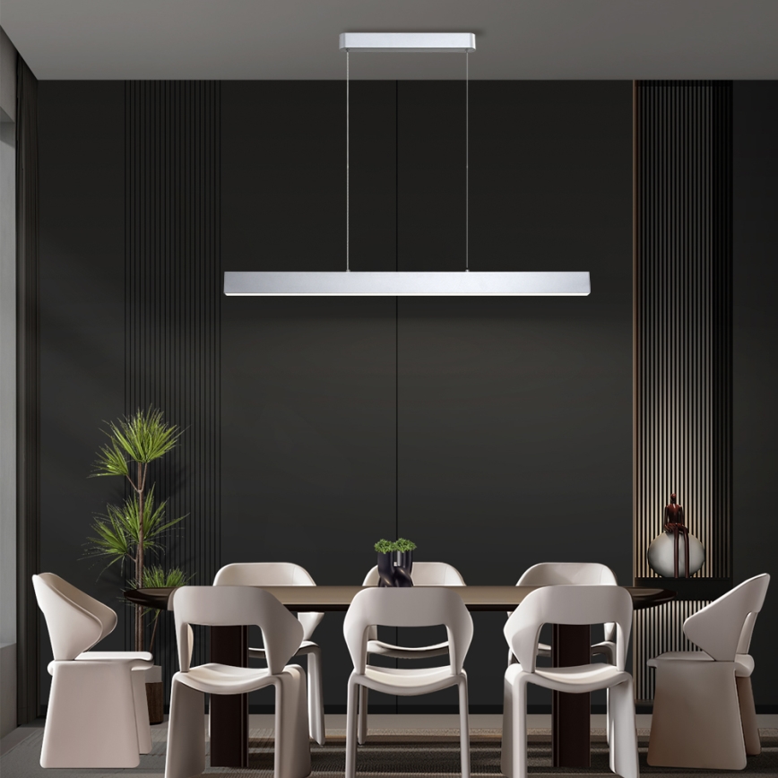 Brilagi - Світлодіодна підвісна люстра SLEEKLINE LED/40W/230V 3000/4500/6000K срібний