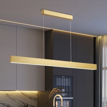 Brilagi - Світлодіодна підвісна люстра SLEEKLINE LED/40W/230V 3000/4500/6000K золотий