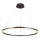 Brilagi - Світлодіодна підвісна люстра з регулюванням яскравості CIRCLE LED/55W/230V 3000-6500K коричневий + пульт дистанційного керування