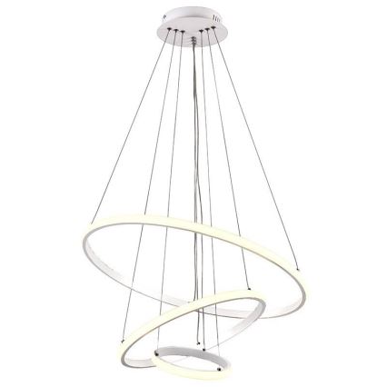 Brilagi - Світлодіодна підвісна люстра з регулюванням яскравості CIRCLE LED/90W/230V 3000-6500K + пульт дистанційного керування