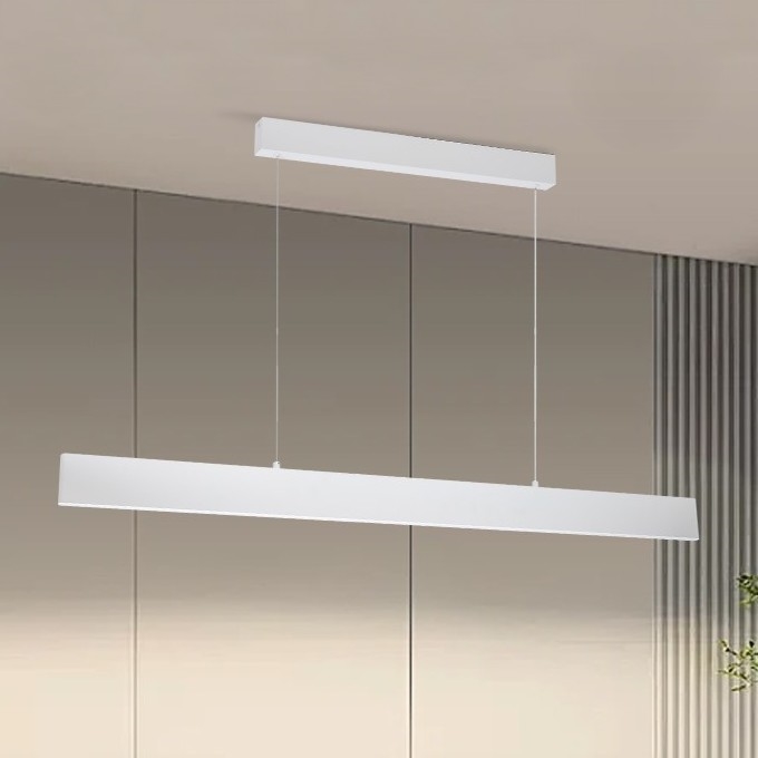 Brilagi - Світлодіодна підвісна люстра з регулюванням яскравості SLIMLINE LED/40W/230V 3000-6000K білий + пульт дистанційного керування