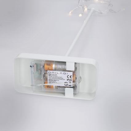 Брілагі - світлодіодна різдвяна декорація LED/3xAA 62x40 см зірка