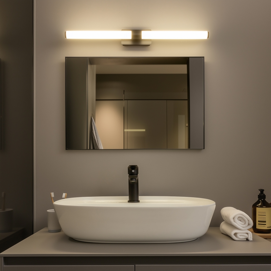 Brilagi - LED-освітлення дзеркала для ванної кімнати DIANA LED/10W/230V 60 cm IP44 чорне