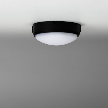 Brilagi - Світлодіодне стельове промислове освітлення SIMA LED/12W/230V IP65 чорна