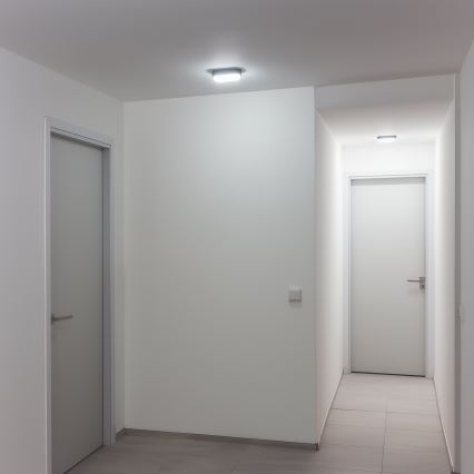 Brilagi - Світлодіодне стельове промислове освітлення SIMA LED/12W/230V IP65 чорна