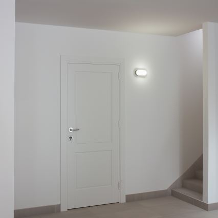 Brilagi - Світлодіодне стельове промислове освітлення SIMA LED/12W/230V IP65 чорна