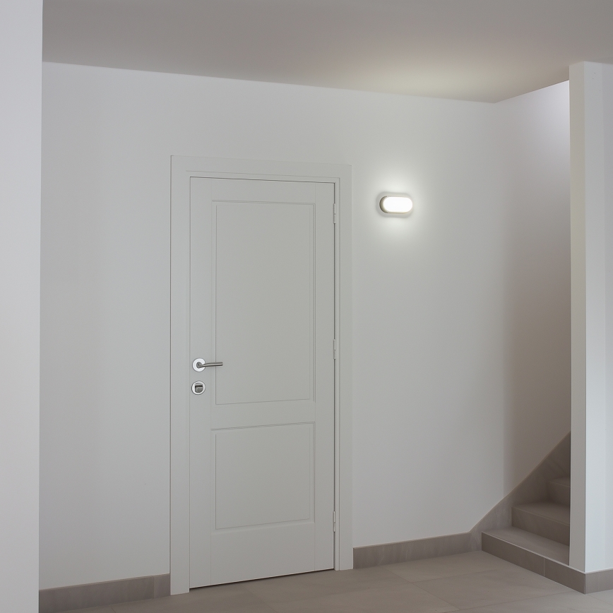 Brilagi - Світлодіодне стельове промислове освітлення SIMA LED/12W/230V IP65 чорна