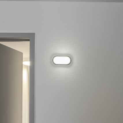 Brilagi - Світлодіодне стельове промислове освітлення SIMA LED/12W/230V IP65 чорна