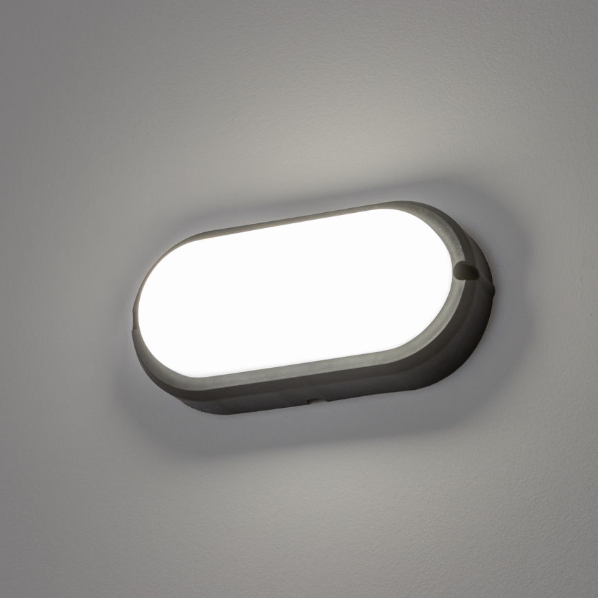 Brilagi - Світлодіодне стельове промислове освітлення SIMA LED/12W/230V IP65 чорна