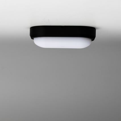 Brilagi - Світлодіодне стельове промислове освітлення SIMA LED/12W/230V IP65 чорна