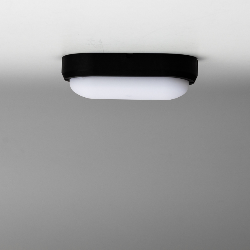 Brilagi - Світлодіодне стельове промислове освітлення SIMA LED/12W/230V IP65 чорна