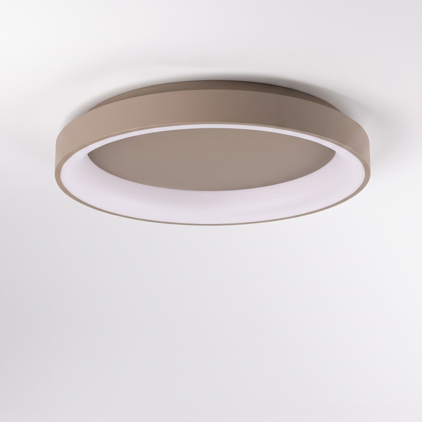 BRILAGI - LED димований стельовий світильник FALCON II LED/99W/230V 3000-6500K діам. 60 см бежевий + пульт дистанційного керування