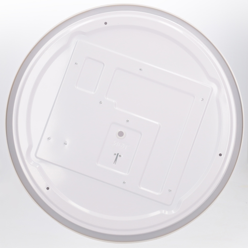 BRILAGI - LED стельний світильник WALDO з регулюванням яскравості LED/48W/230V 3000-6500K діам. 40 cm бежевий/золотий + пульт дистанційного керування