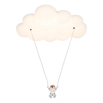 Брілагі - Світлодіодний дитячий стельовий світильник АСТРО ЛЕД/77 Вт/230 В білий