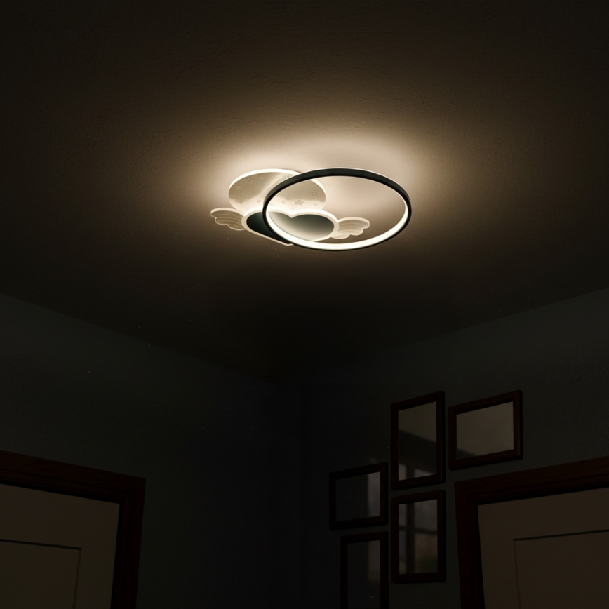 Brilagi - світлодіодний дитячий стельовий світильник LOVE LED/48W/230V 3000/4500/6000K синій