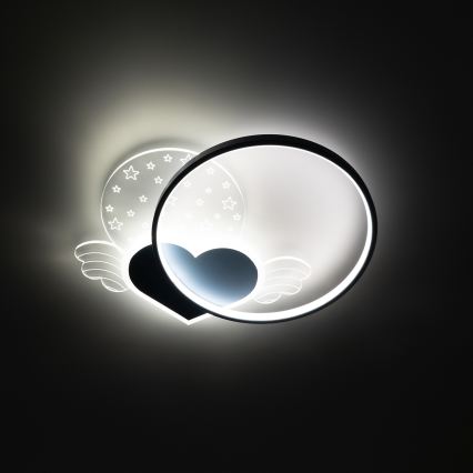 Brilagi - світлодіодний дитячий стельовий світильник LOVE LED/48W/230V 3000/4500/6000K синій