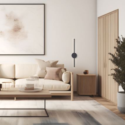 Brilagi - Світлодіодний настінний світильник LUGO DUE LED/9W/230V чорний