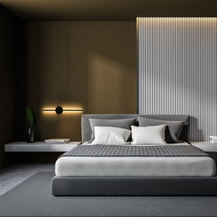 Brilagi - Світлодіодний настінний світильник LUGO DUE LED/9W/230V чорний