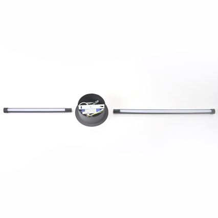 Brilagi - Світлодіодний настінний світильник LUGO DUE LED/9W/230V чорний