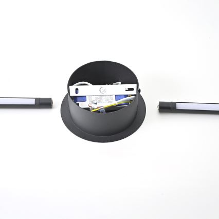 Brilagi - Світлодіодний настінний світильник LUGO DUE LED/9W/230V чорний