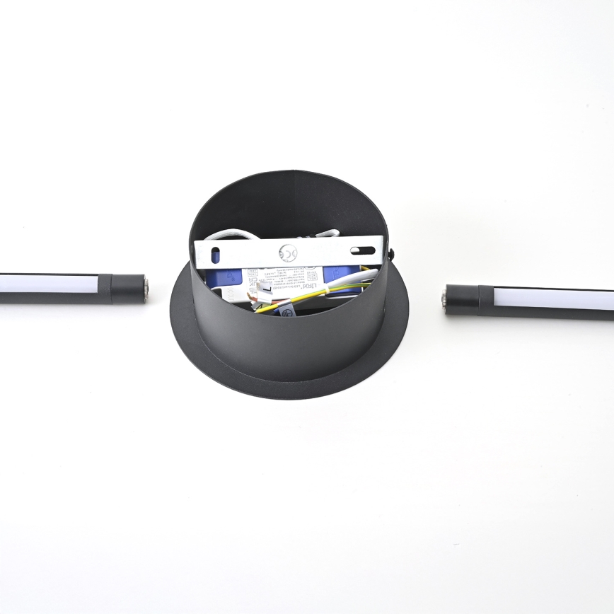 Brilagi - Світлодіодний настінний світильник LUGO DUE LED/9W/230V чорний